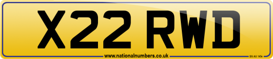 X22 RWD