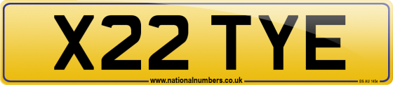X22 TYE