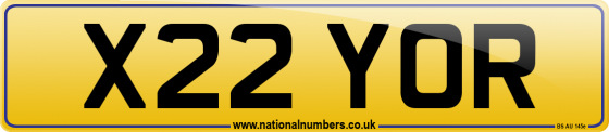 X22 YOR