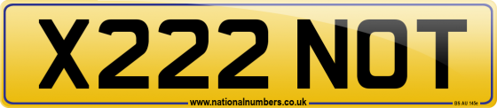 X222 NOT