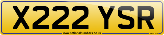 X222 YSR