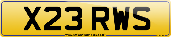 X23 RWS