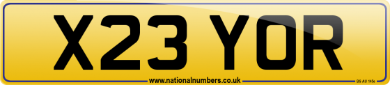 X23 YOR