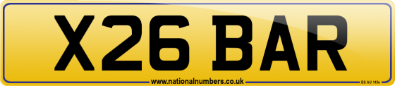 X26 BAR