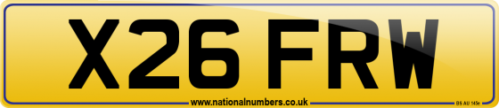 X26 FRW