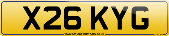 X26 KYG