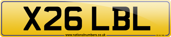 X26 LBL