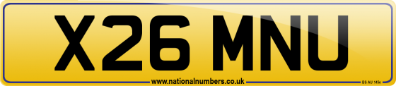 X26 MNU