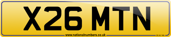 X26 MTN
