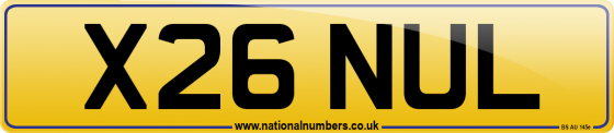 X26 NUL