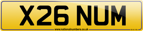 X26 NUM