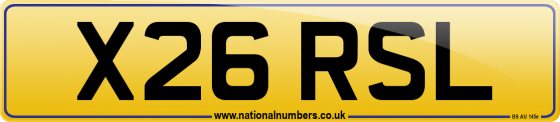 X26 RSL