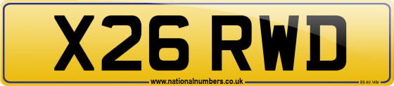 X26 RWD