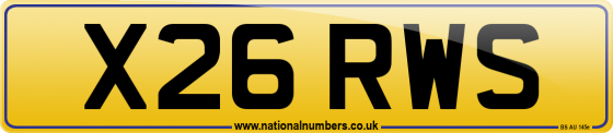 X26 RWS