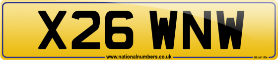 X26 WNW