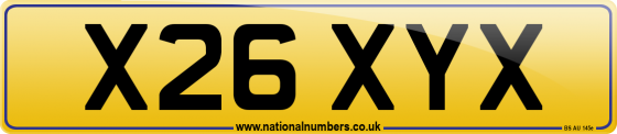 X26 XYX