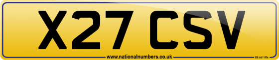 X27 CSV