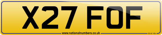 X27 FOF