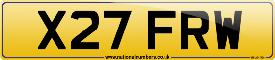 X27 FRW