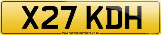 X27 KDH