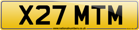 X27 MTM