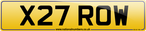 X27 ROW