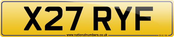 X27 RYF