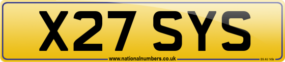 X27 SYS
