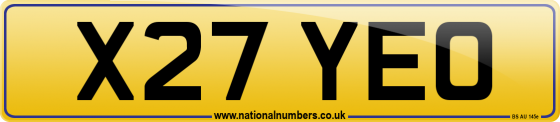 X27 YEO