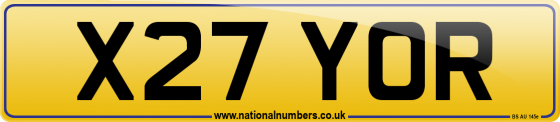 X27 YOR