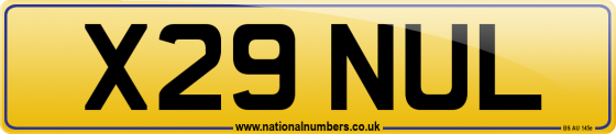 X29 NUL