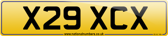 X29 XCX