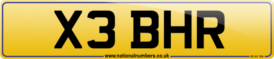 X3 BHR