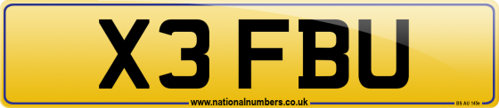 X3 FBU