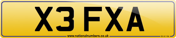 X3 FXA