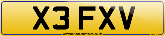 X3 FXV