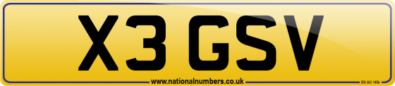 X3 GSV