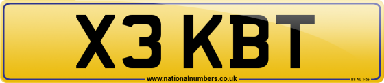 X3 KBT