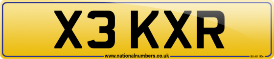 X3 KXR