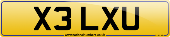 X3 LXU