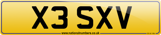 X3 SXV