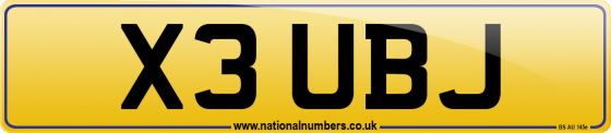 X3 UBJ