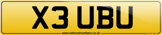 X3 UBU