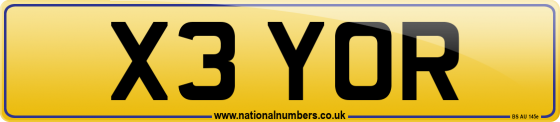 X3 YOR