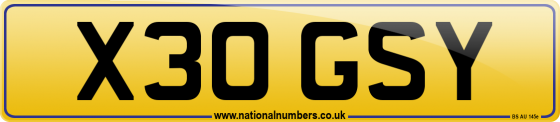 X30 GSY