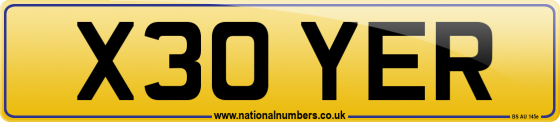 X30 YER