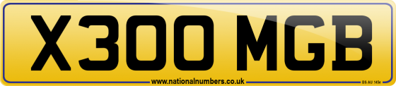 X300 MGB