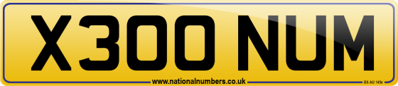 X300 NUM