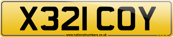 X321 COY