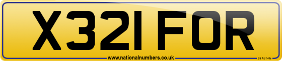 X321 FOR